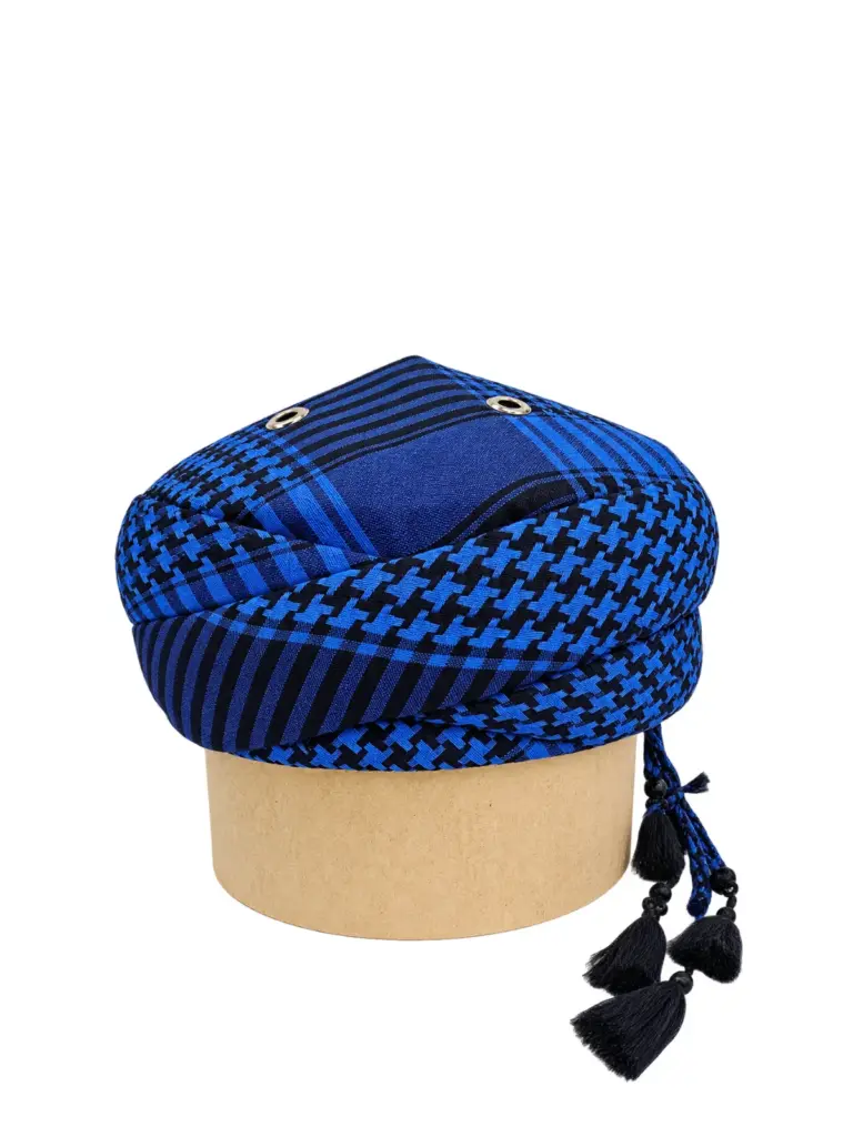 Katalog peci sorban arafat biru1