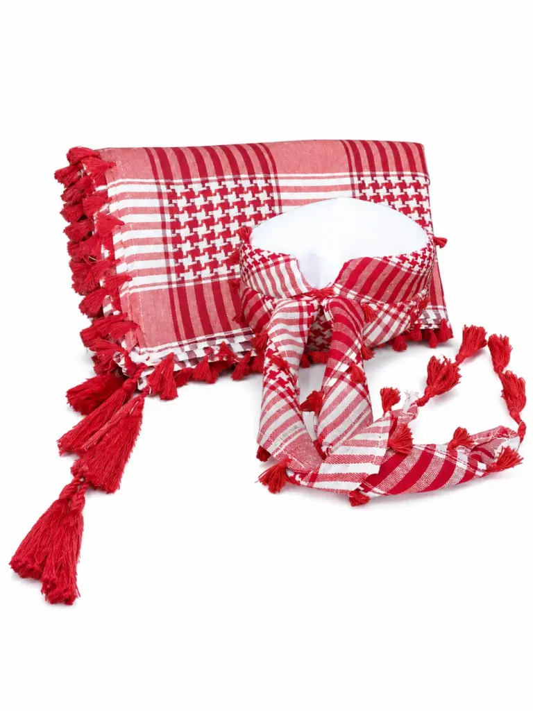 Katalog peci sorban arafat merah